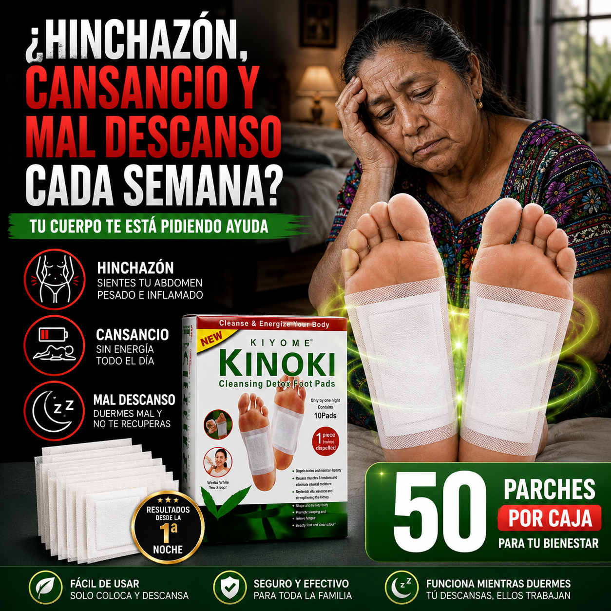 Deja de despertar con el cuerpo pesado y experimenta una sensación de alivio desde la primera noche