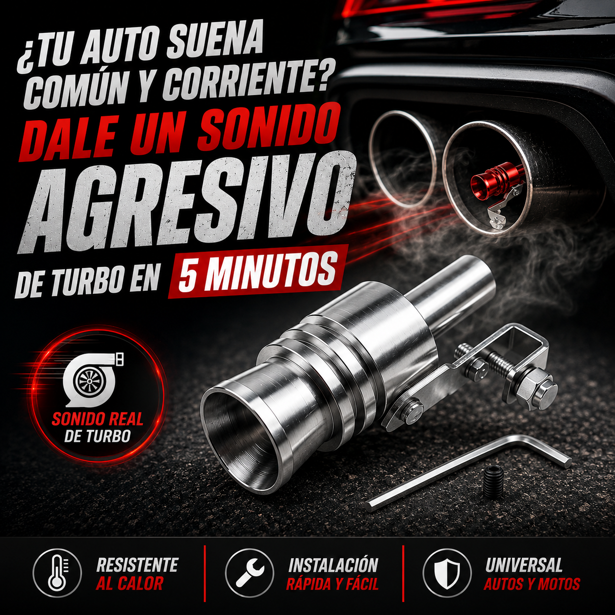 Transforma tú presencia sin modificar piezas originales