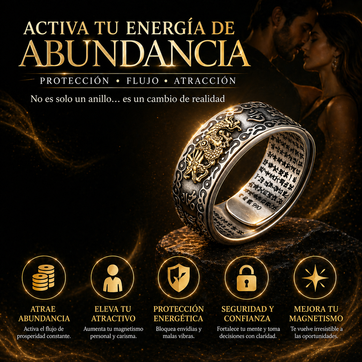 Anillo Feng Shui Pixiu