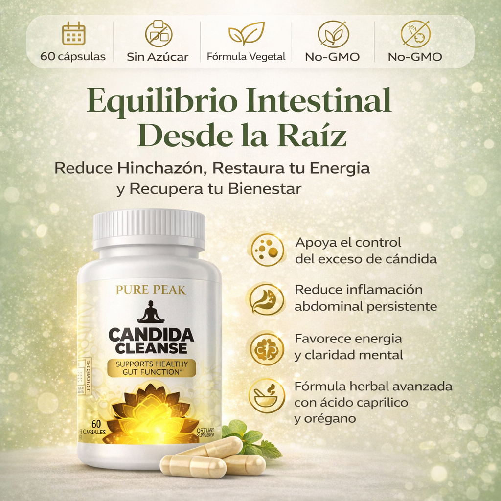 Candida Cleanse® - Soluciona Problemas Estomacales
