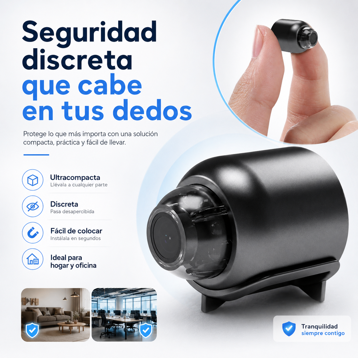 Brocha Spy® - Tus nuevos ojos que vigilan y graban todo lo que quieras