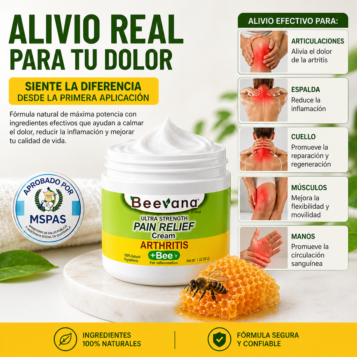 Beevana® - Deja de vivir con dolor desde hoy
