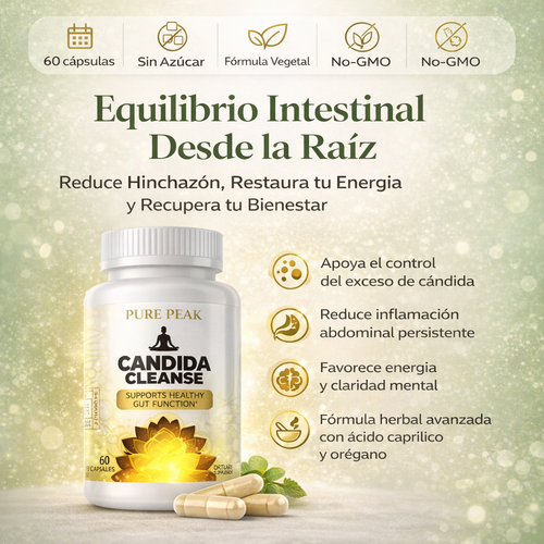 Candida Cleanse® - Soluciona Problemas Estomacales