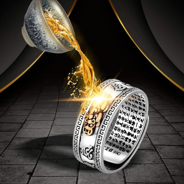 Anillo Pixiu de Feng Shui